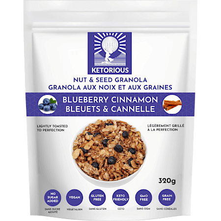 Nut and Seed Granola - Blueberry Cinnamon